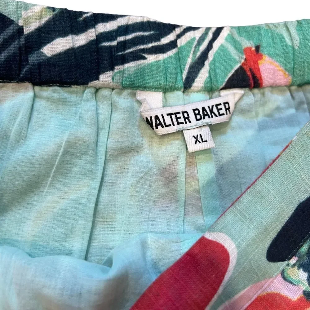 Revolve WALTER BAKER Taylor Floral Tropical Leaf Print Shorts NWOT